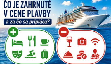 Čo je zahrnuté v cene plavby a čo nie?