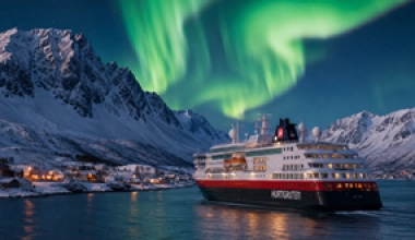 Nový zimný program Hurtigruten: Špicbergy a nórske pobrežie